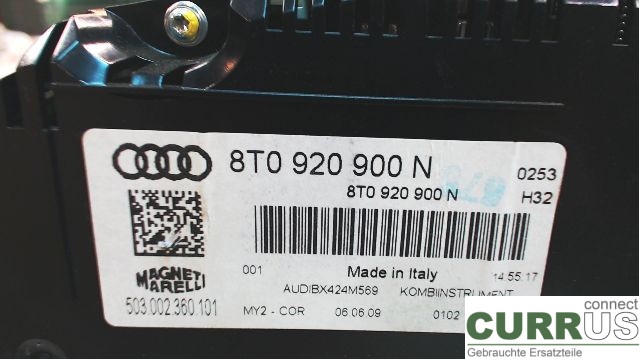 AUDI A5  07-16 Bloc instruments / combiné  CDNB 2,0FSI