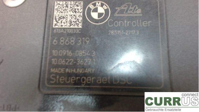 BMW 3 F30/F31/F80    12-19 ABS Hydraulic unit  N47-D20C 2,0