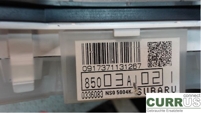 SUBARU LEGACY    10-14 Instrument cluster / comb  EJ25 2,5