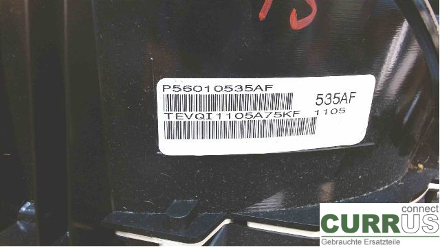 JEEP CHEROKEE Instrument cluster / comb  3,7 V6 EKG 150K