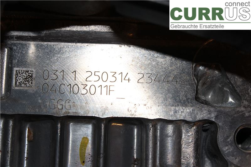 VW UP! / E-UP! Engine 04C100031CX CPGA