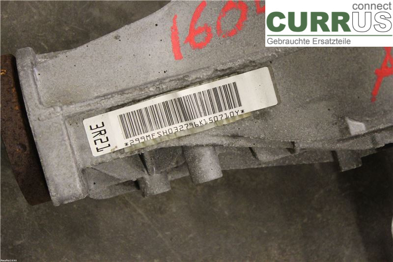 AUDI A4  12-15 Differential 0BC500044B CSUA