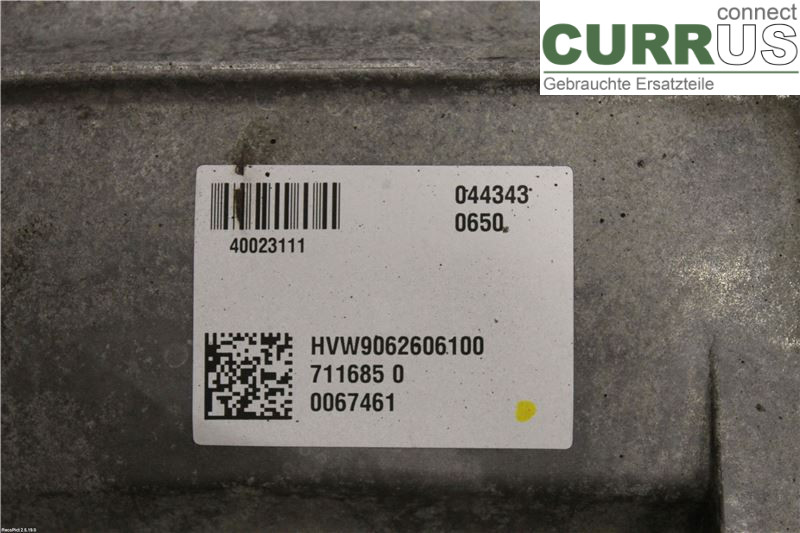 VW CRAFTER  06-16 Boîte 6 vitesses 0CB300040NX CKUB