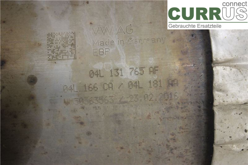 VW CADDY  16-20 Filtr cząstek stałych 04L131670GX 9HZ