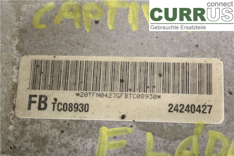 CHEVROLET CAPTIVA Distributionsgearkasse 24246664 3,2
