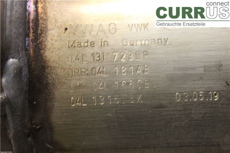VW PASSAT  15-19 Partikelfilter 04L 131 673 BX DFHA
