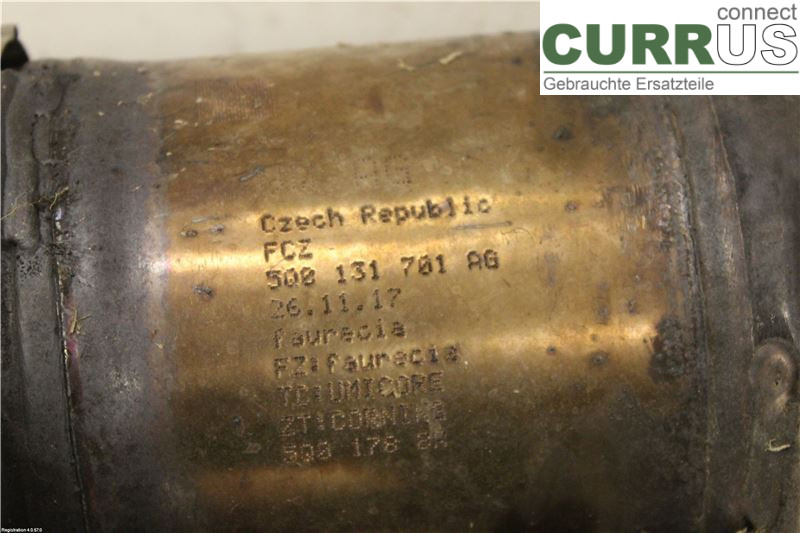 VW GOLF / E-GOLF VII   13-20 Catalyst   5Q0 254 503 DX	 CHZC