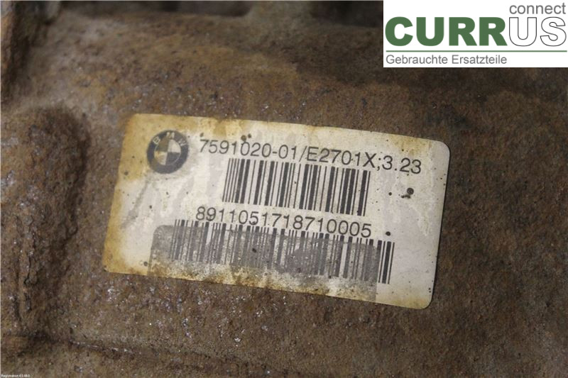 BMW 3 E90/91 SED/TOU 05-12 Differential  N47-D20C