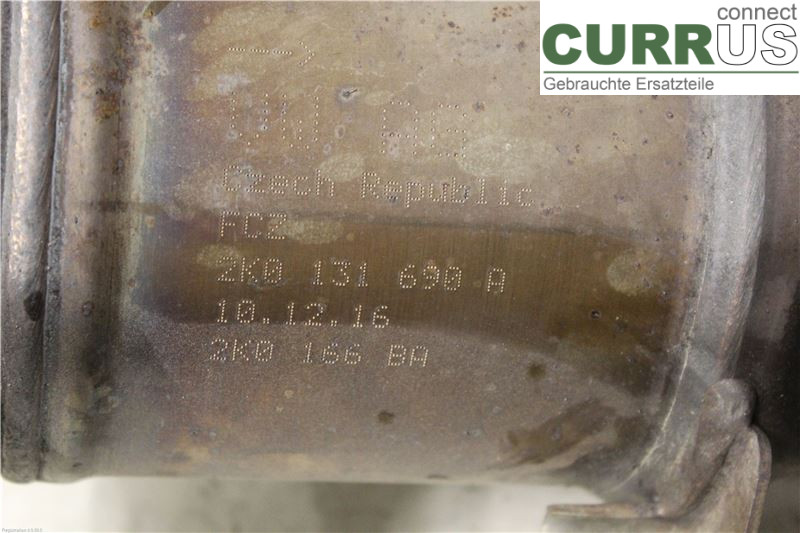 VW CADDY  16-20 Catalyst 2K0 254 500 CX CPWA