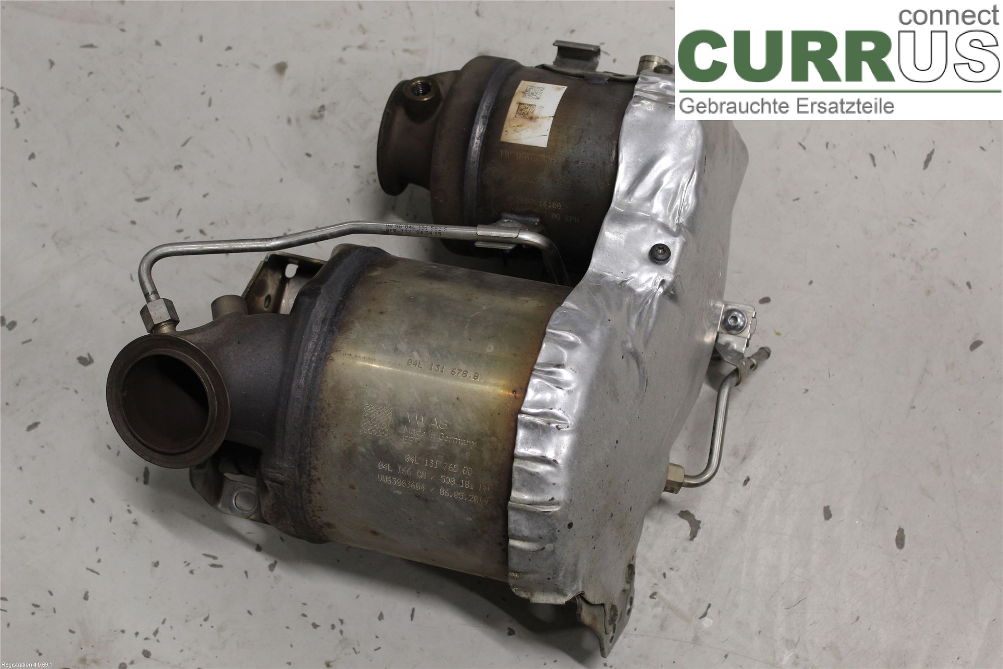 VW GOLF / E-GOLF VII   13-20 Particle Filter 04L 131 678 HX DGTE