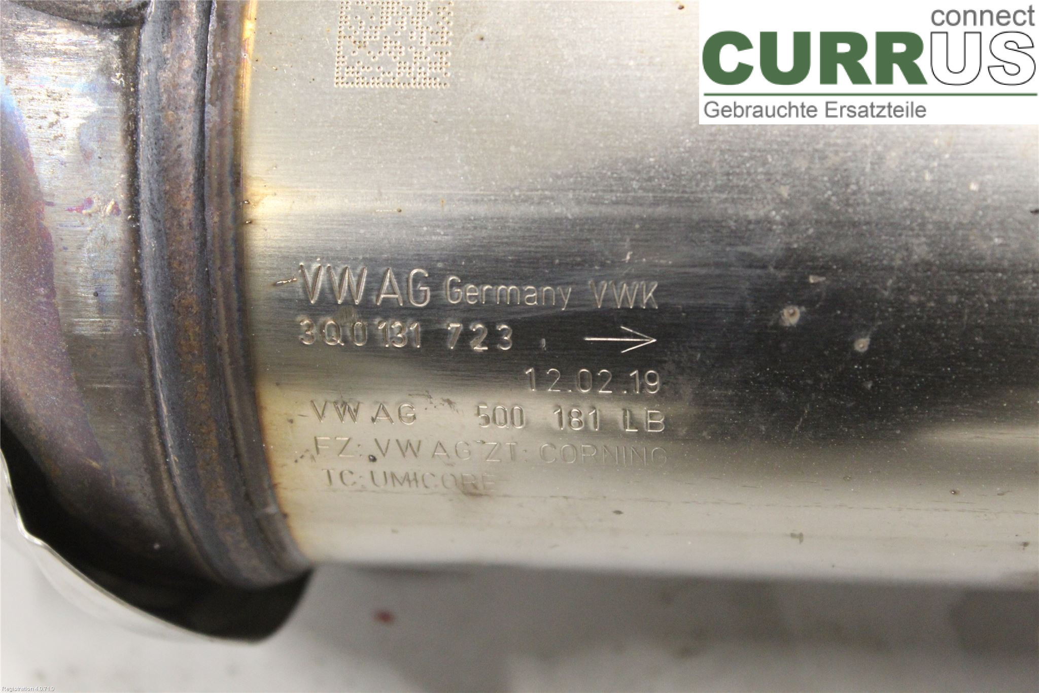VW PASSAT  15-19 Catalyst 3Q0 254 501 LX DADA