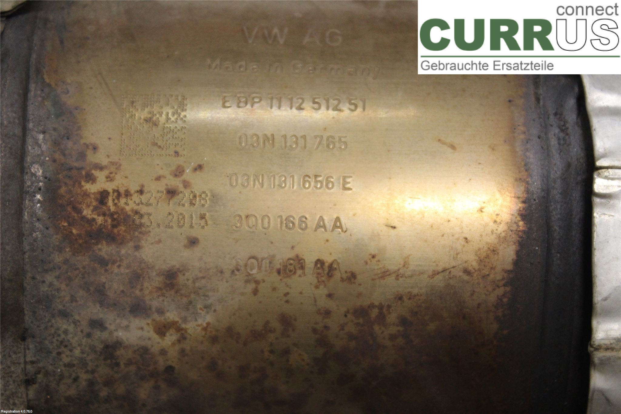 VW PASSAT  15-19 Partikelfilter   03N 131 656 GX CUAA