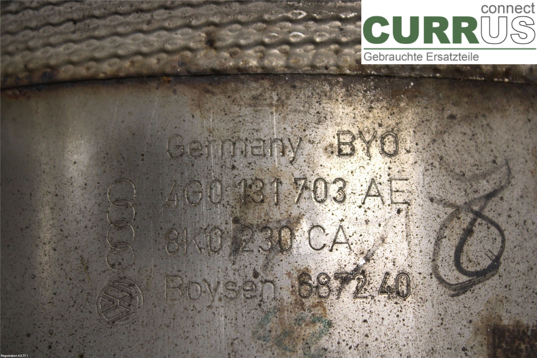 AUDI A4/S4  B9 16-19 Katalysator   8W0 254 400 FX DETA