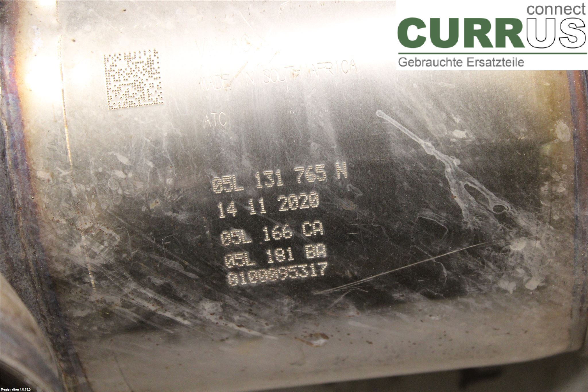 VW CADDY  21- Partikelfilter 05L 131 601 MX DTRF