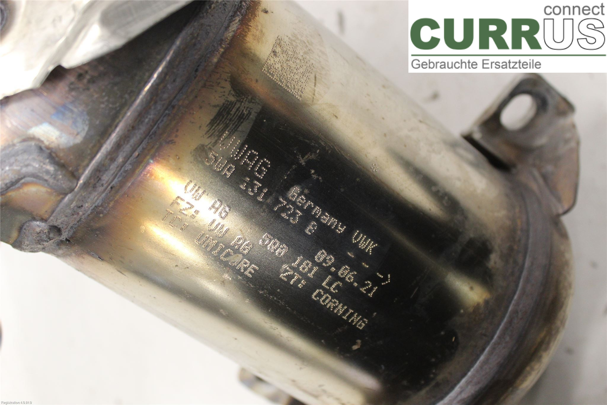 VW TIGUAN 16-24 Catalyst 5QA 254 504 CX DPCA