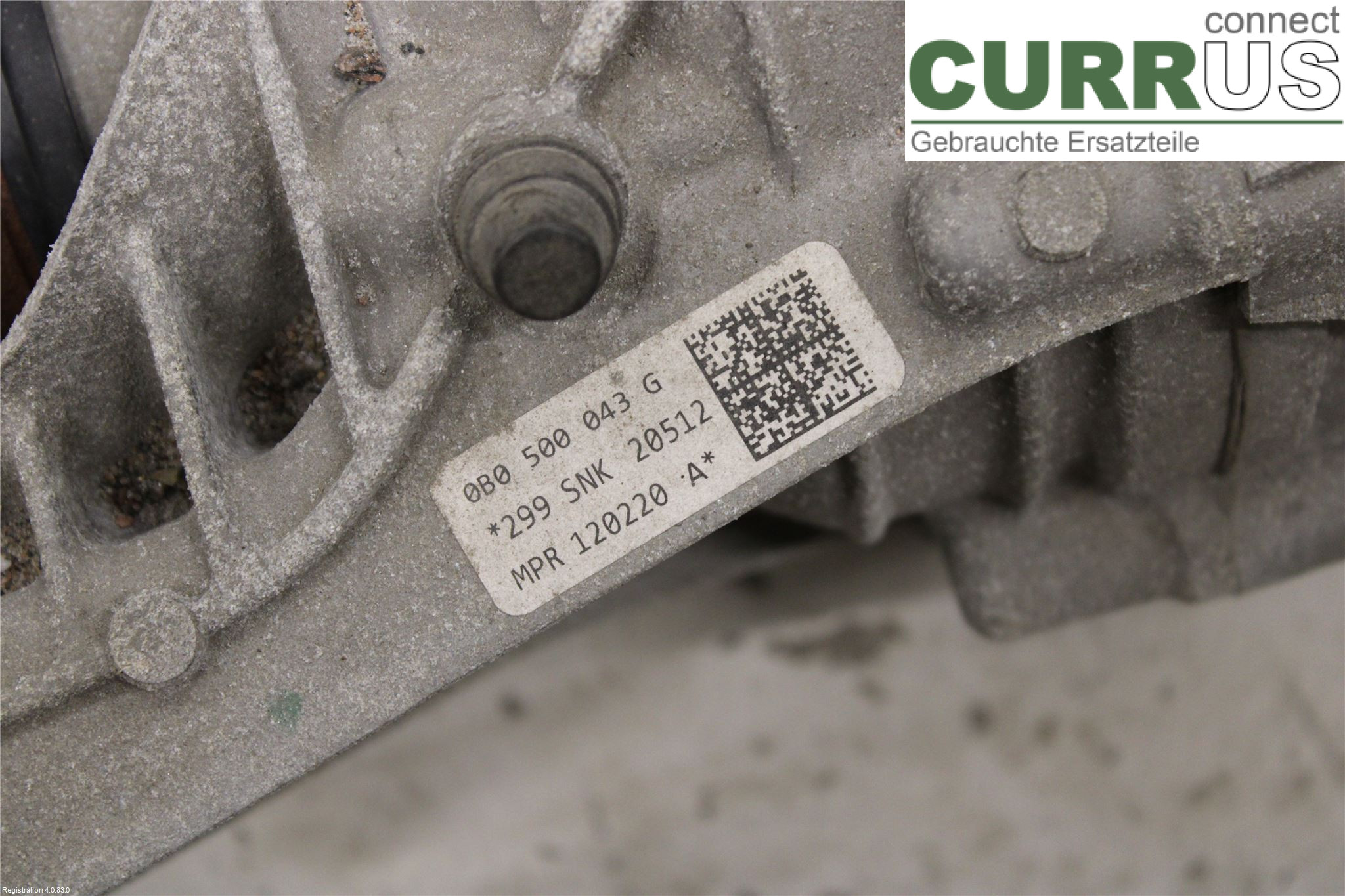 AUDI A5  17- Differential   0B0 500 043 M  DKNA