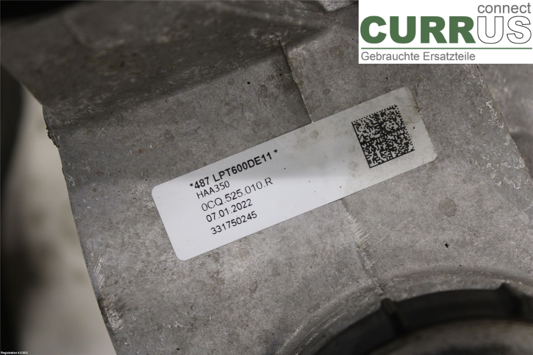 VW GOLF/E-GOLF VIII  20- Differentiel 0CQ525010R DTUA