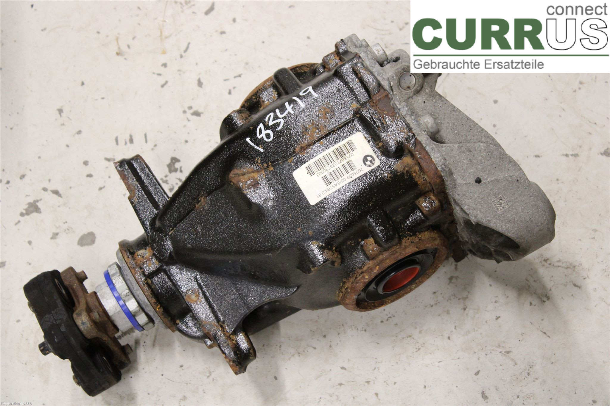 BMW 3 F30/F31/F80 12-19 Differential 33 10 8 485 723 B47-D20A