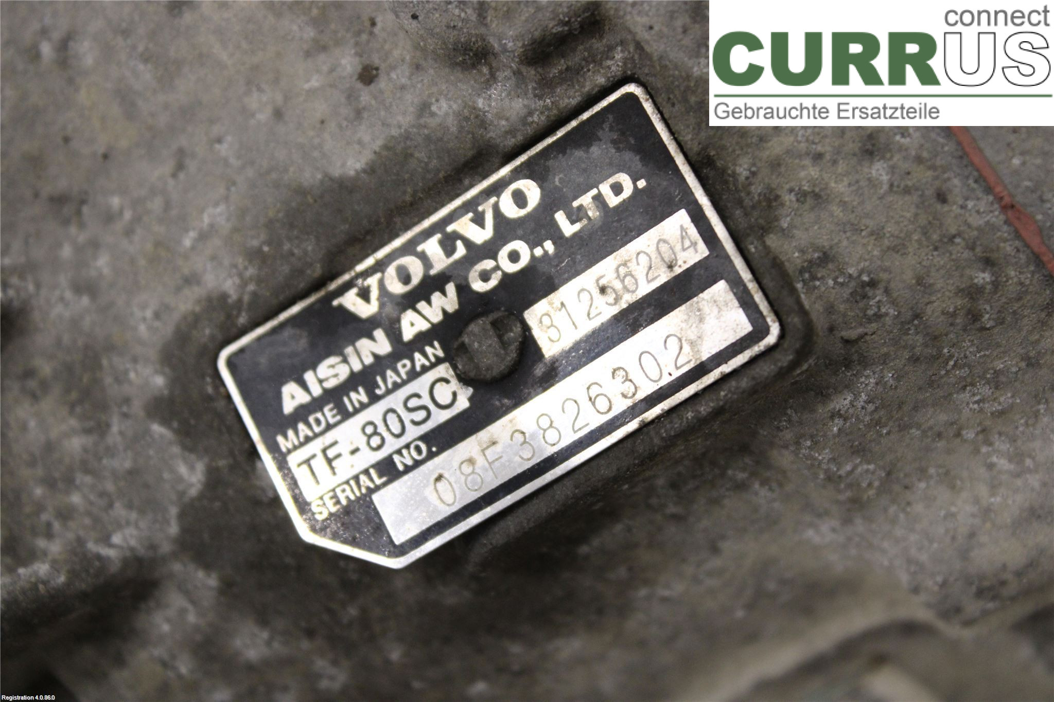 VOLVO V70      08-13 Gearkasse Automatisk 36050322 B5254T8