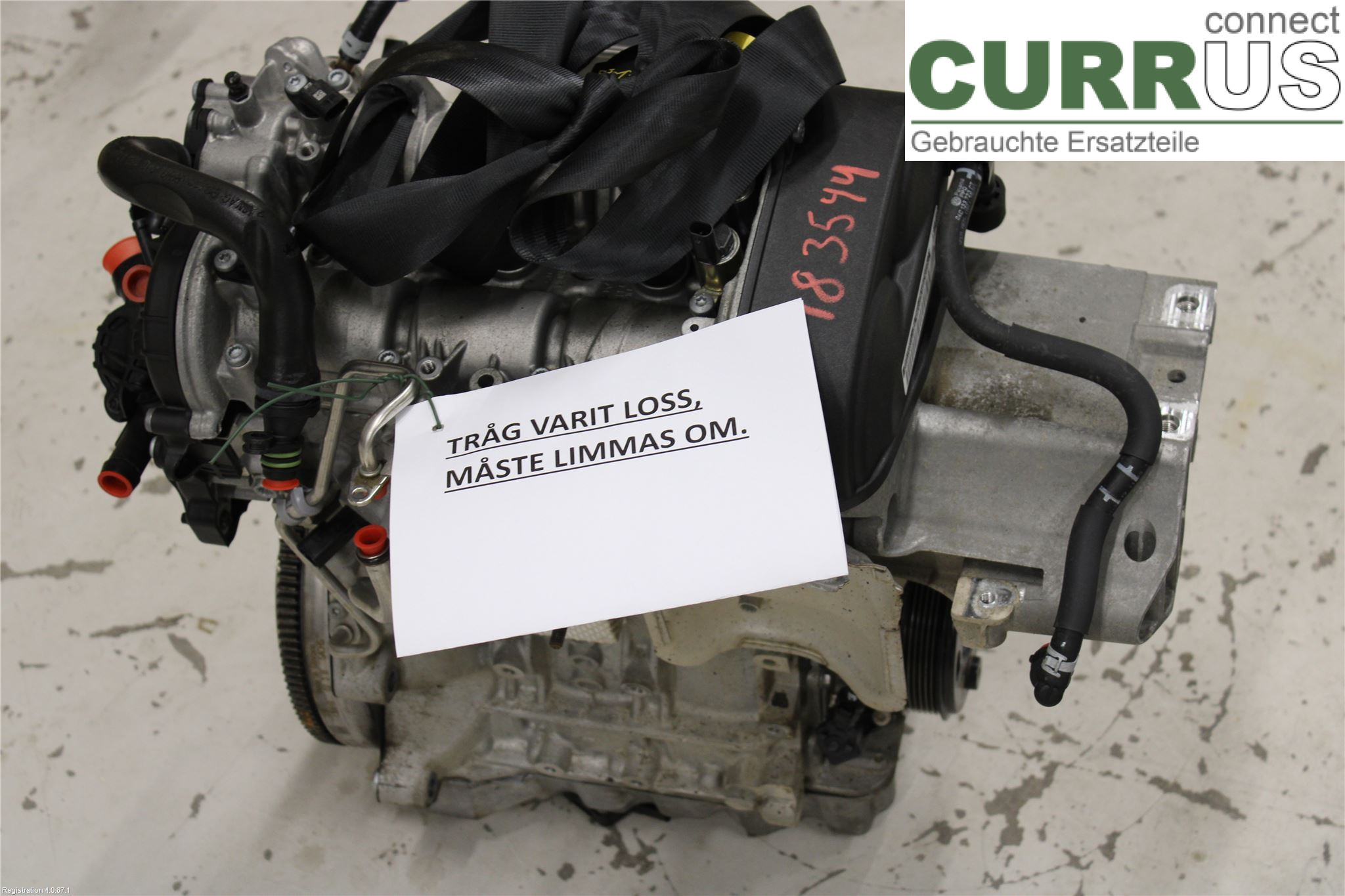 VW GOLF / E-GOLF VII   13-20 Engine 04C 100 033 K DKRF