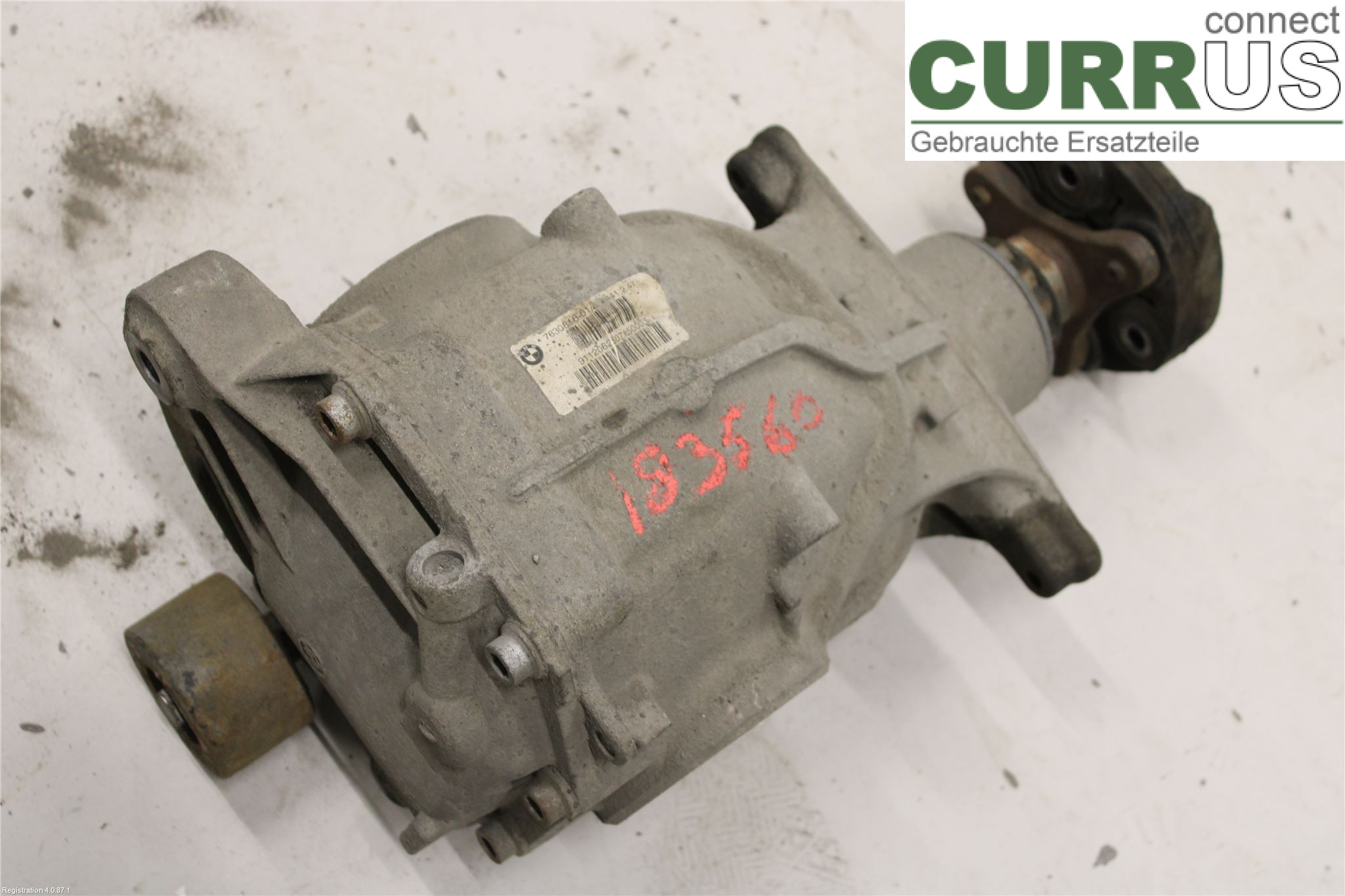 BMW F10/F11/F18  09-17 Differential 33 10 7 630 816 N57-D30A