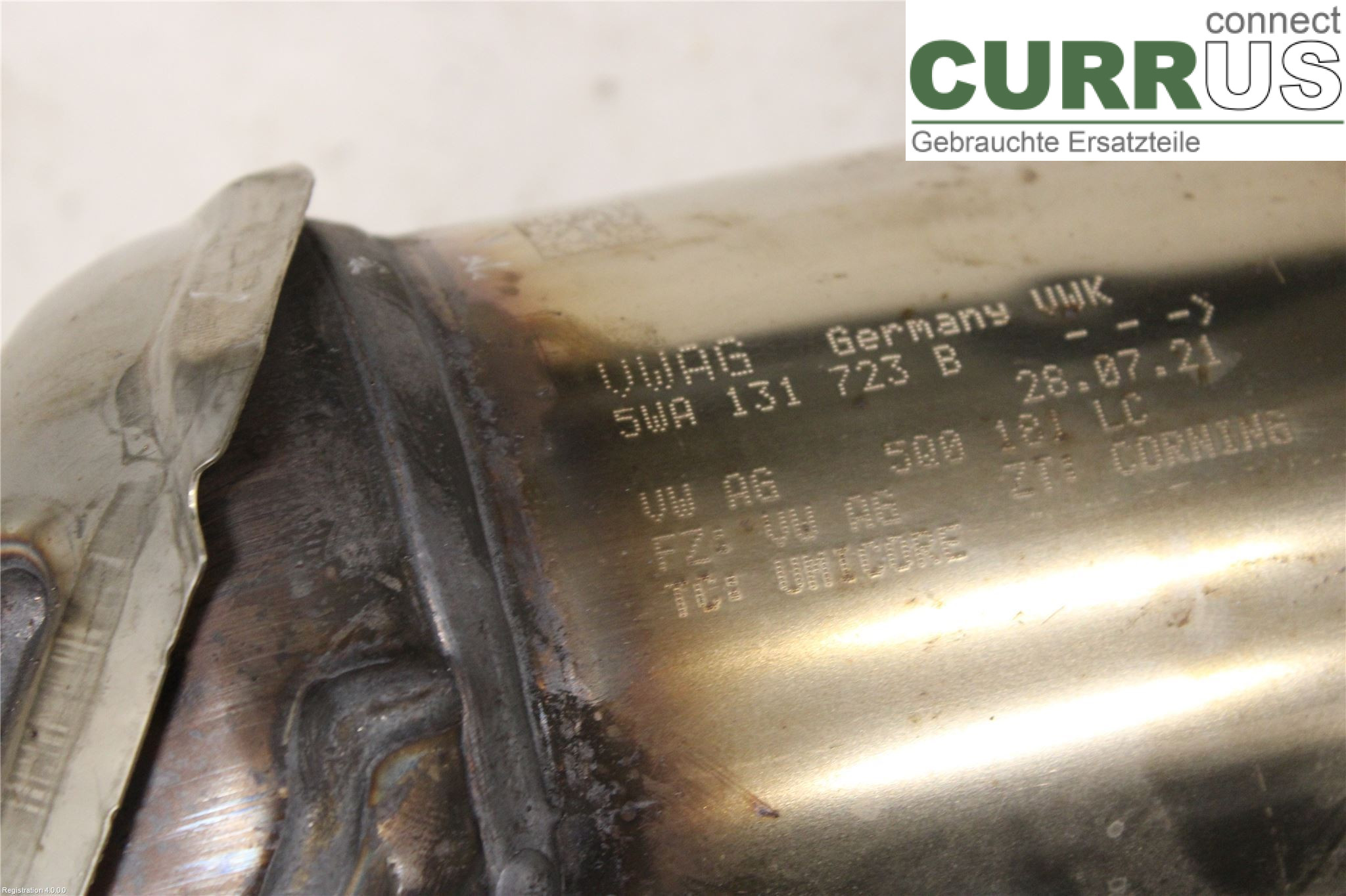 VW TIGUAN 16-24 Catalyst 5QA 254 504 CX DPCA