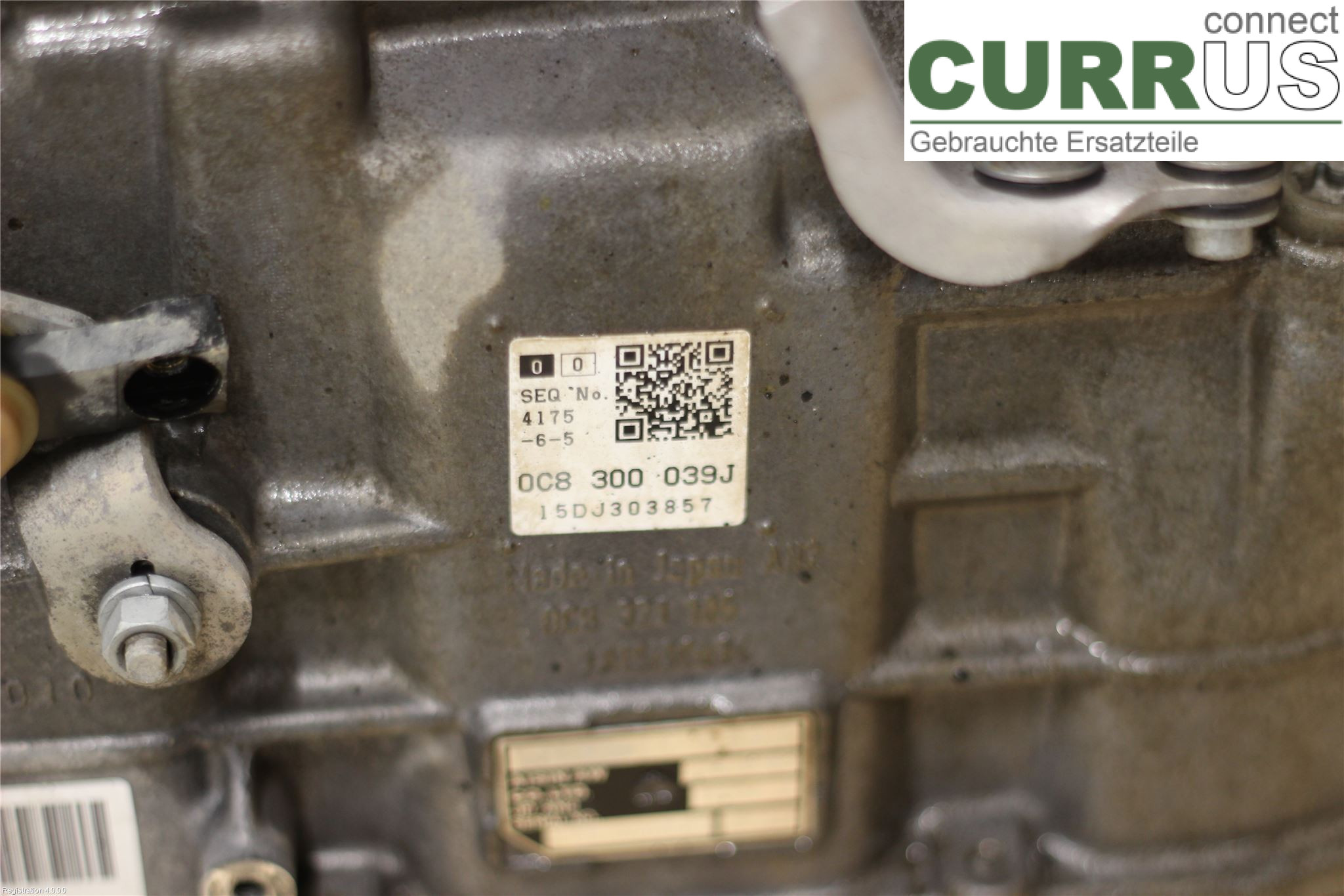 VW TOUAREG 7P  11-18 Gearbox (Automatic) 0C8 300 039 JX CVWA