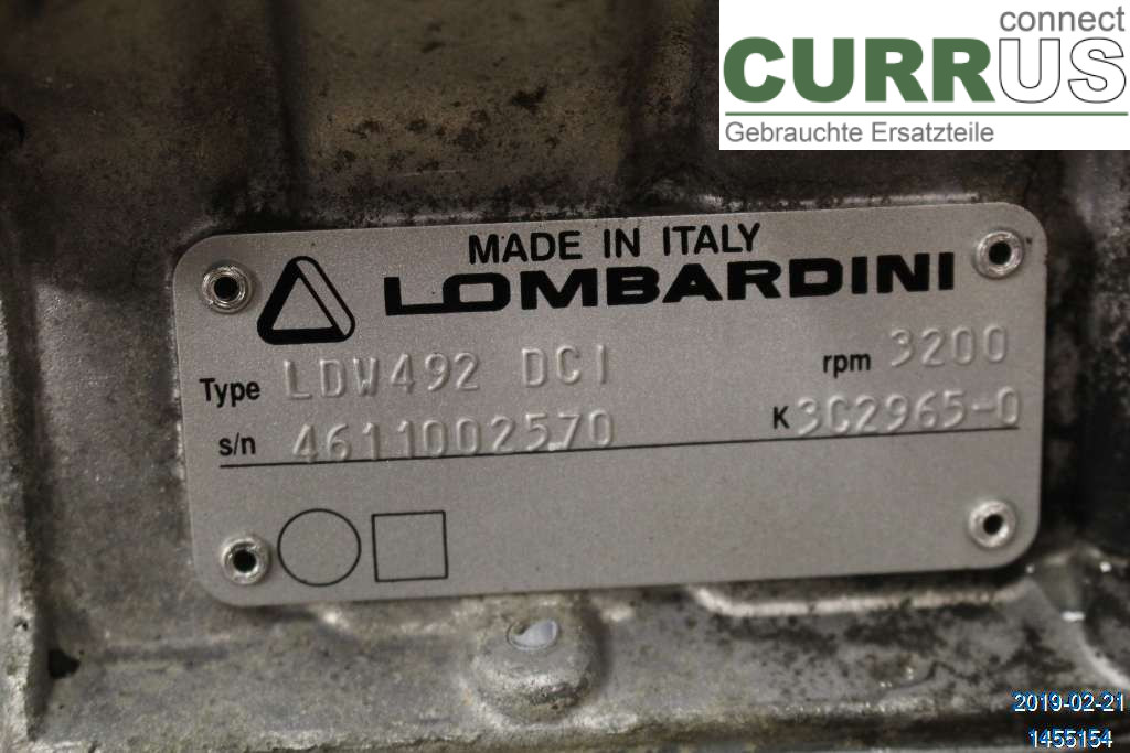LIGIER JS 50 Engine 3C2965 492 DCI