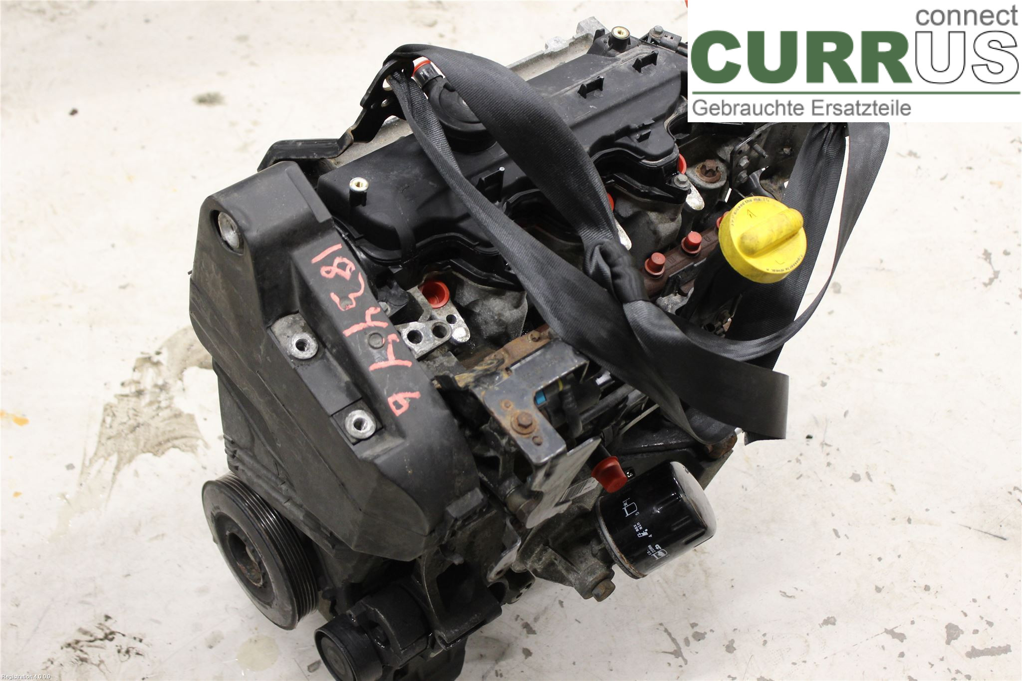 RENAULT MEGANE III 09-15 Motor 0135 QE	 K9K-836