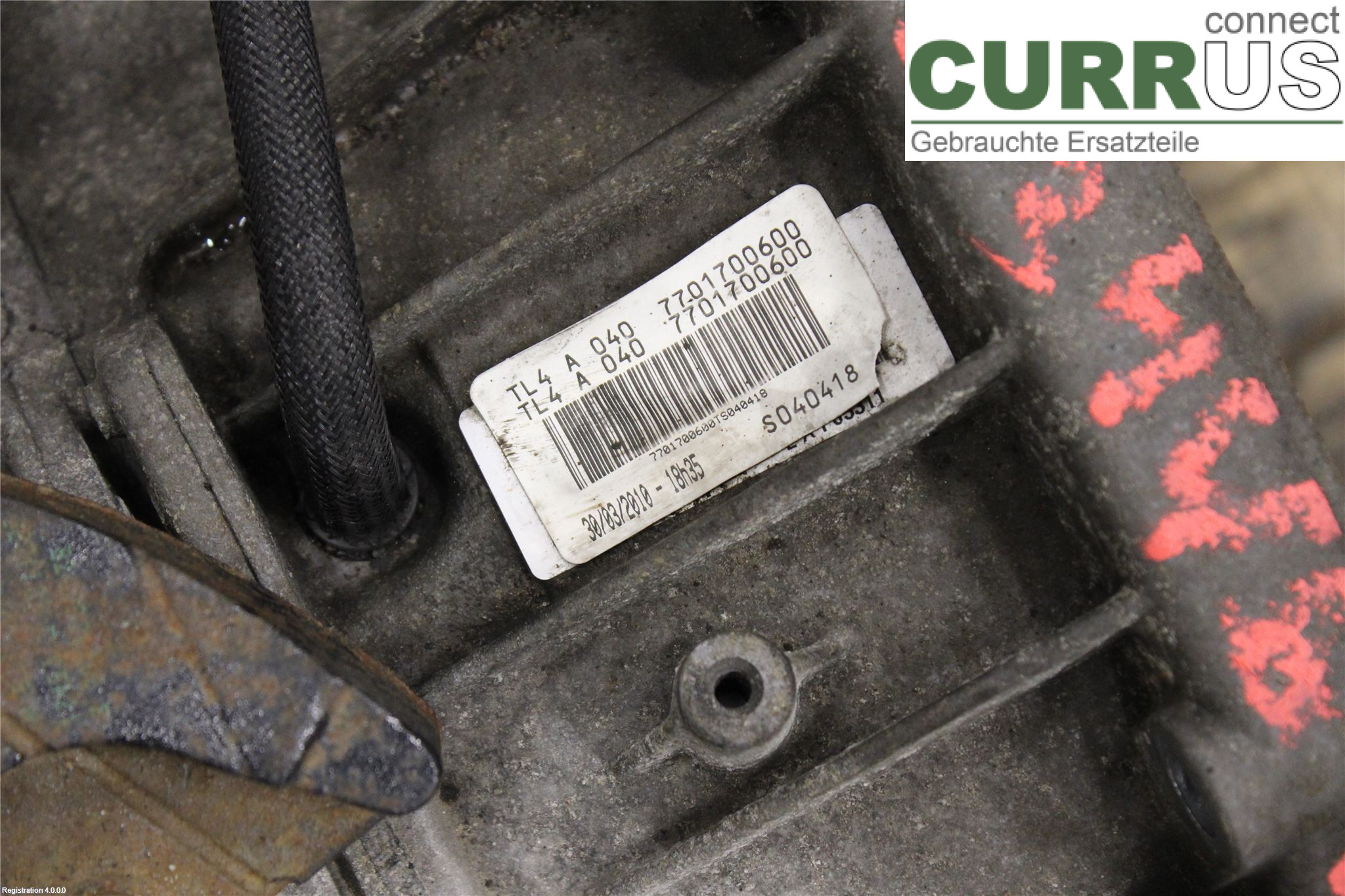 RENAULT MEGANE III 09-15 Gearbox (6-speed) 2231 T1	 K9K-836