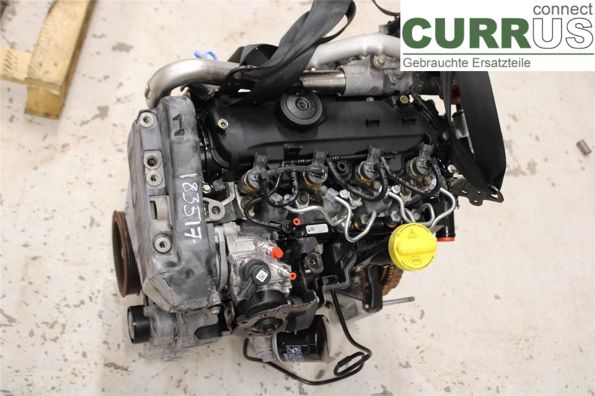 RENAULT KANGOO II  15-21 Engine 8201535495 K9K-608