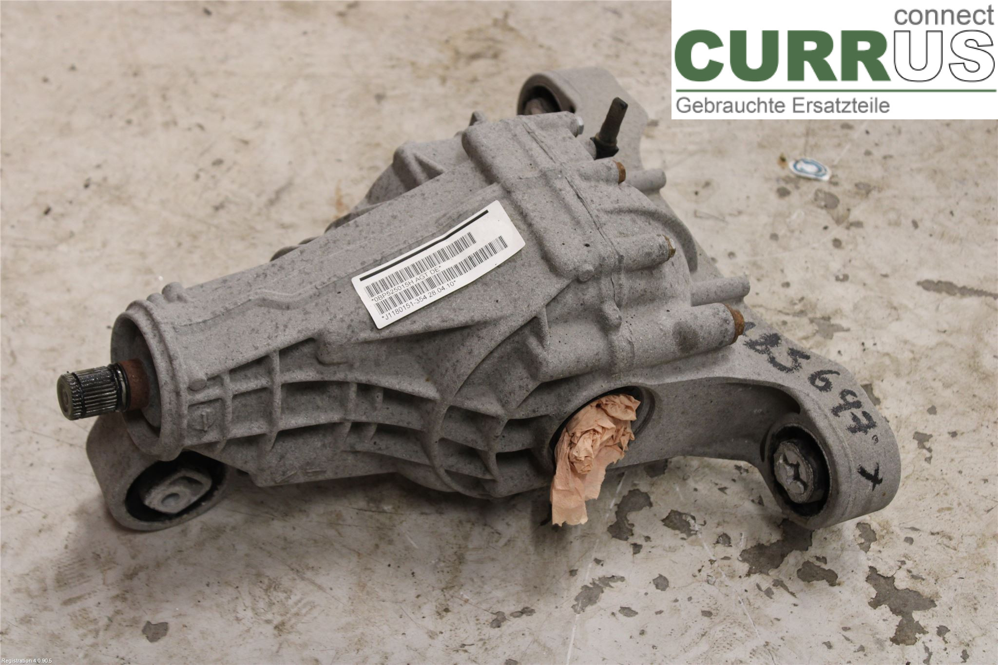 VW TOUAREG 7P  11-18 Differential 0BP 525 015 P CGEA