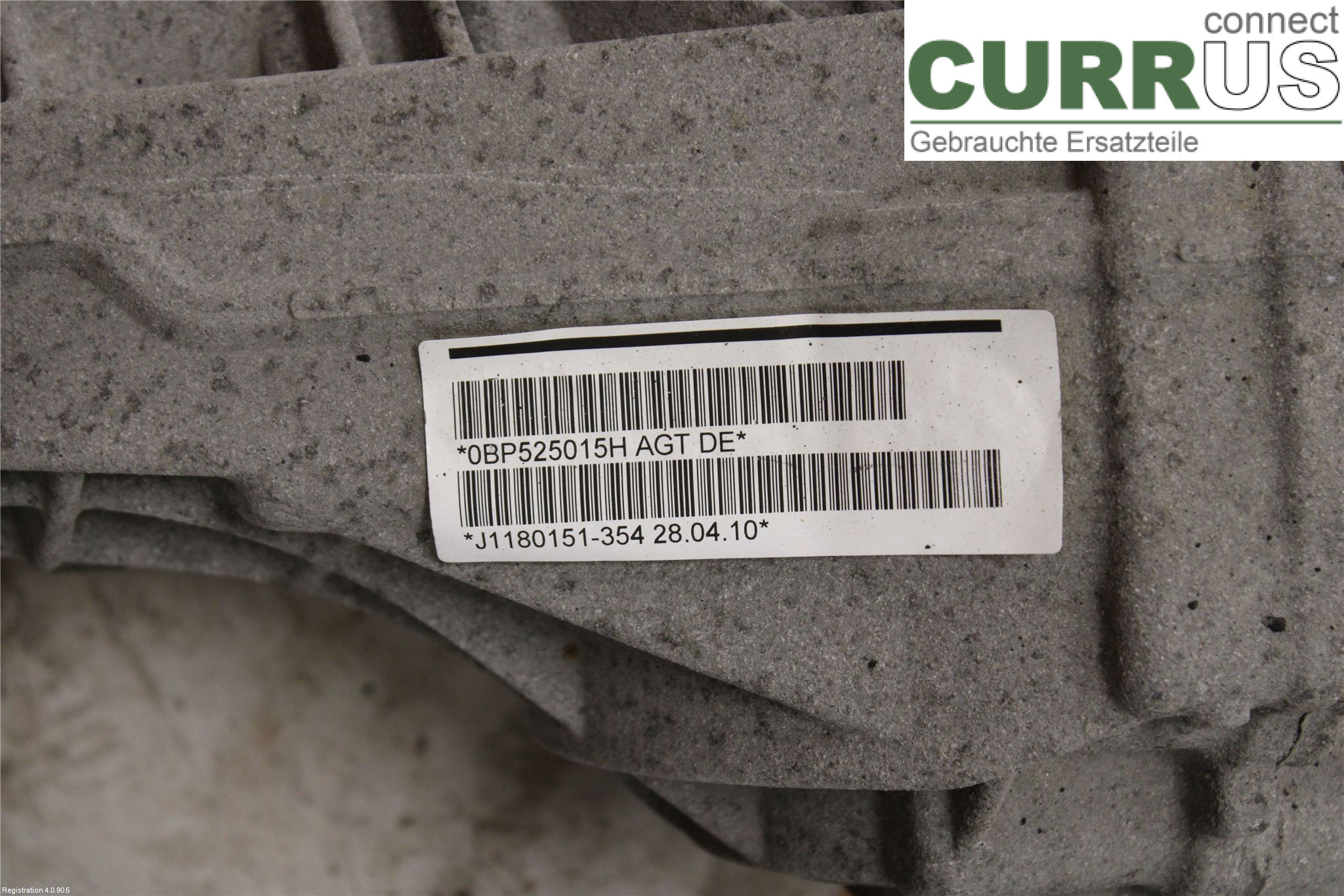 VW TOUAREG 7P  11-18 Differential 0BP 525 015 P CGEA