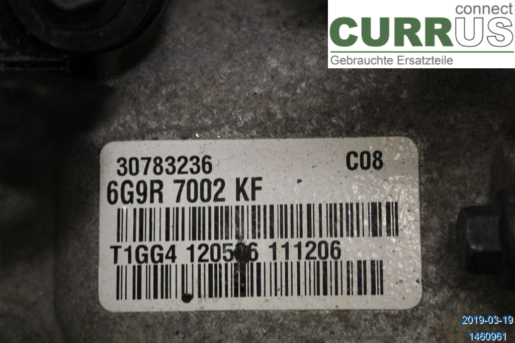 VOLVO S80      07- 13 Gearbox (6-speed) 8251967 2,5 TURBO