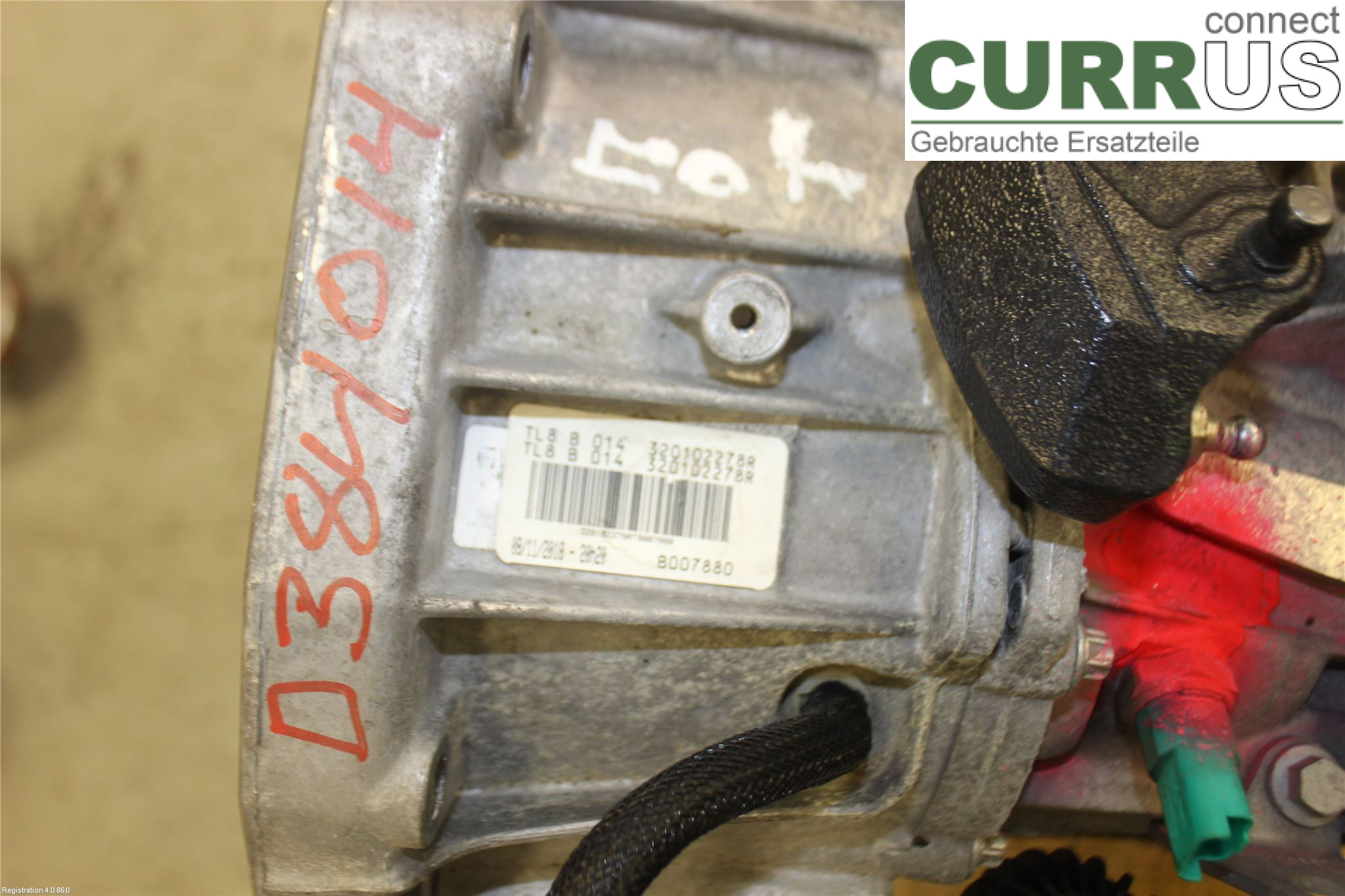 DACIA DUSTER  18-24 6-Gang-Getriebe 320102278R K9K-872