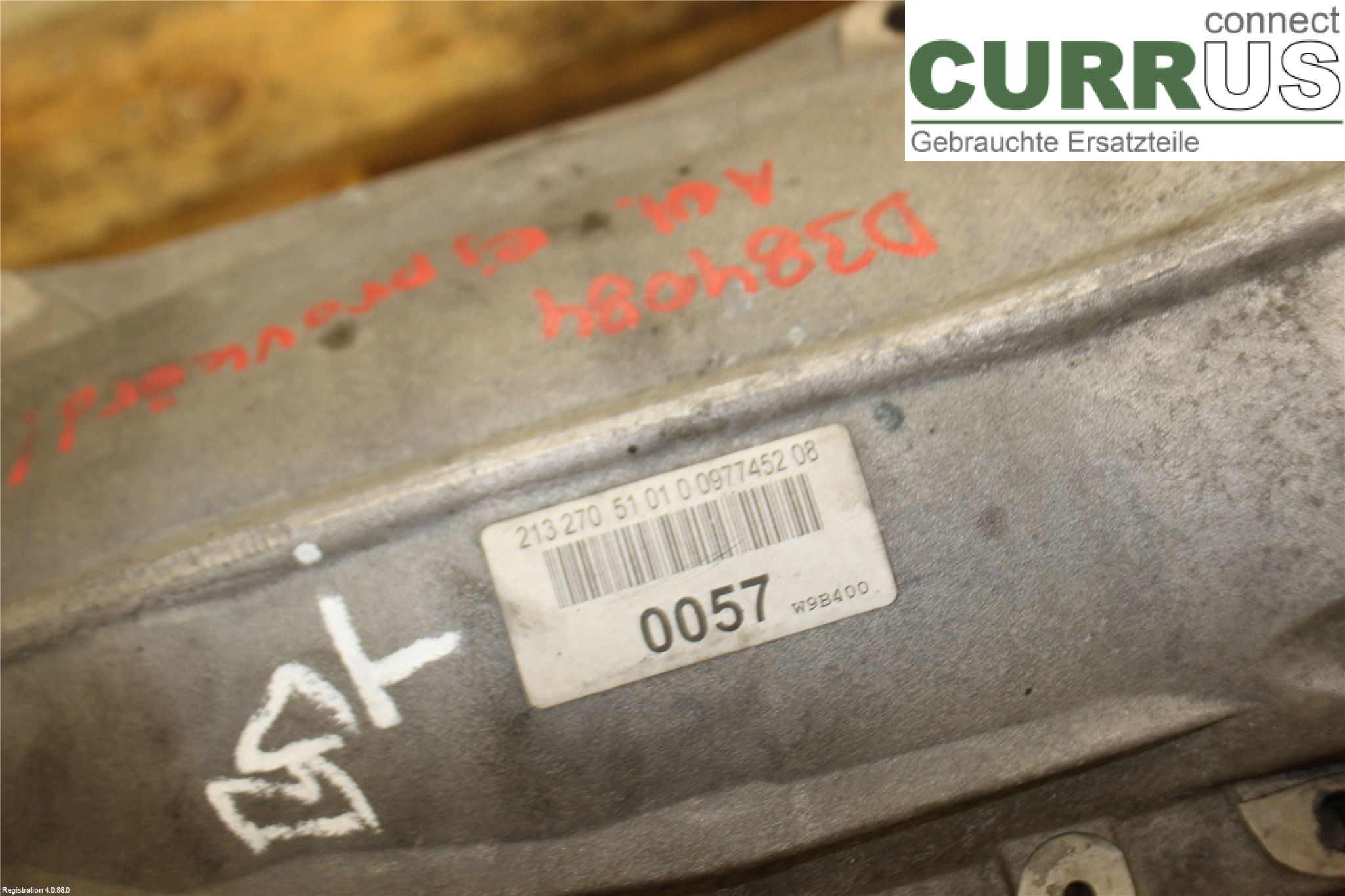 MB E-KLASS (W213)  16- Gearbox (Automatic) A7252707314 OM654.920