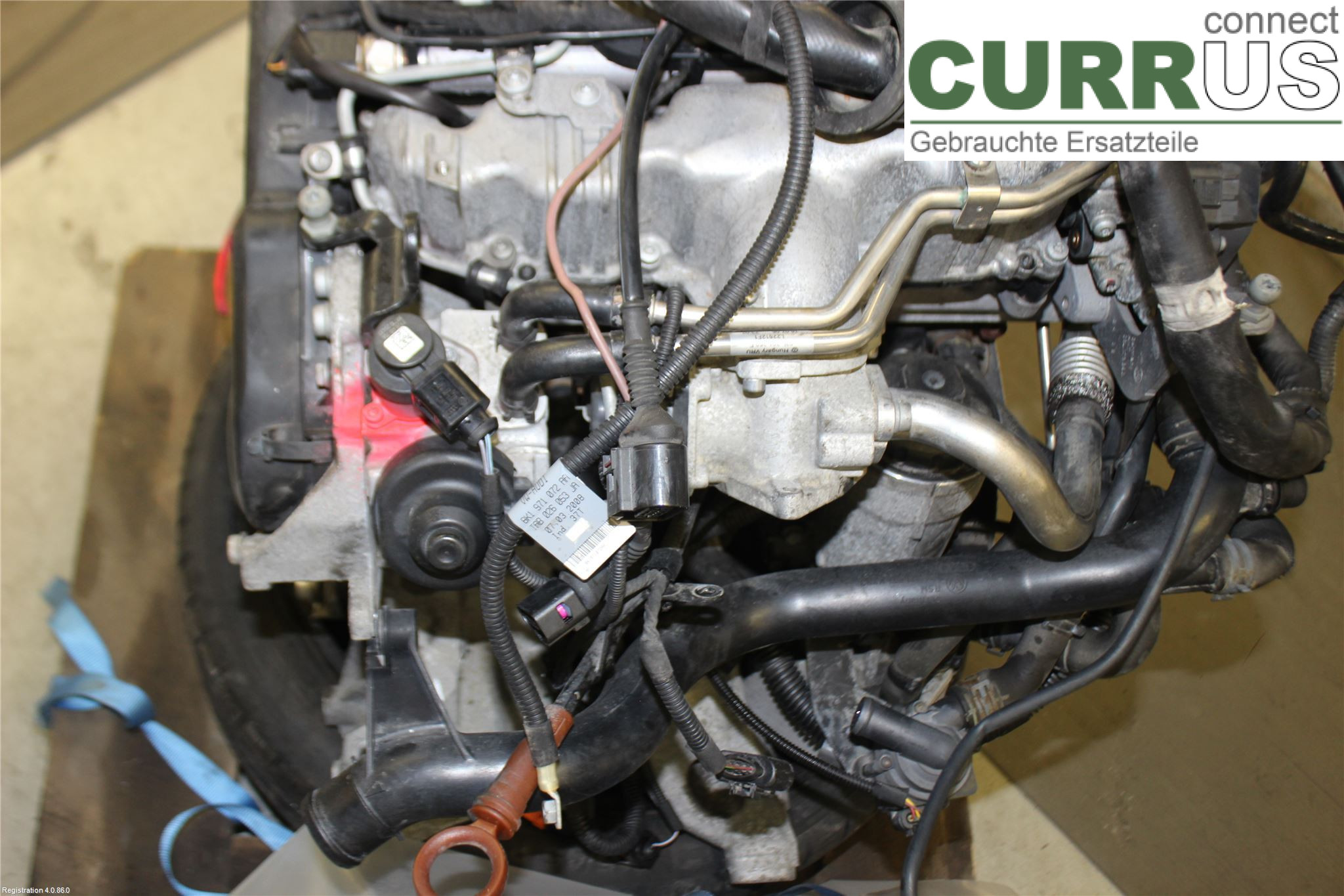 AUDI A4/S4  08-11 Silnik 03L100090AX CAGA