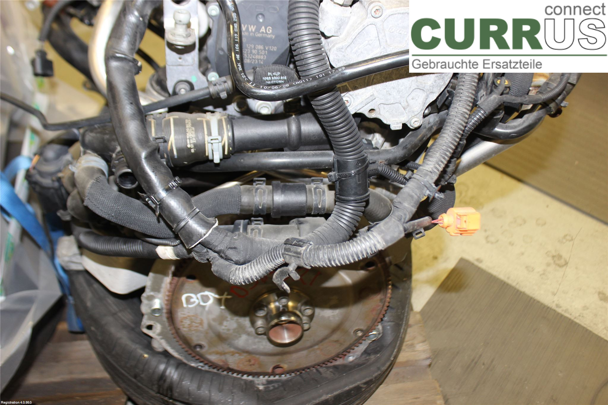 AUDI A4/S4  08-11 Silnik 03L100090AX CAGA