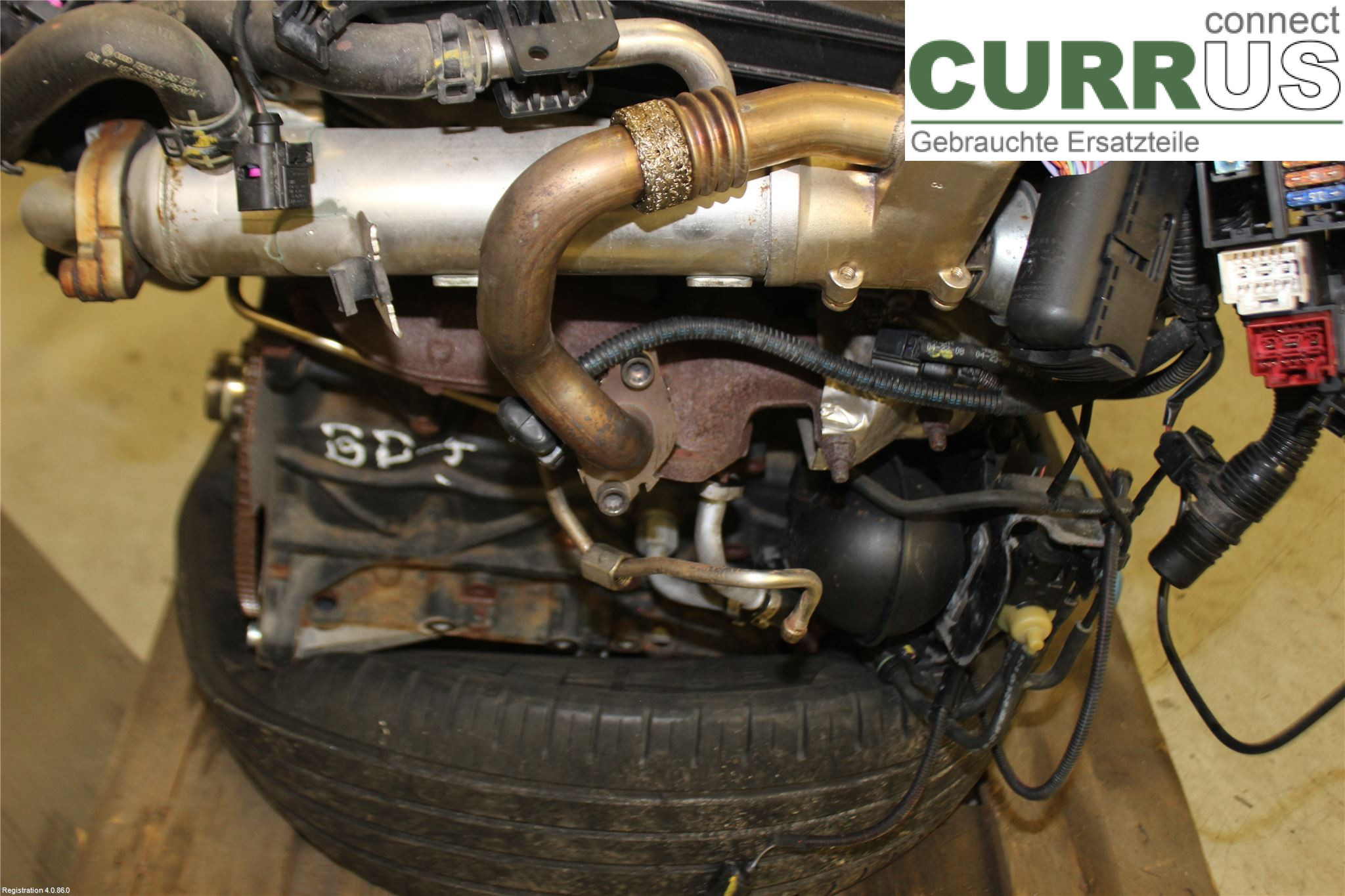 AUDI A4/S4  08-11 Silnik 03L100090AX CAGA