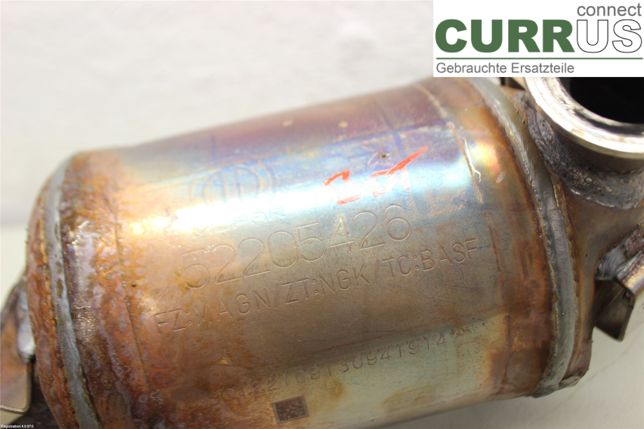 FIAT 500e  20- Catalyst 52205426 