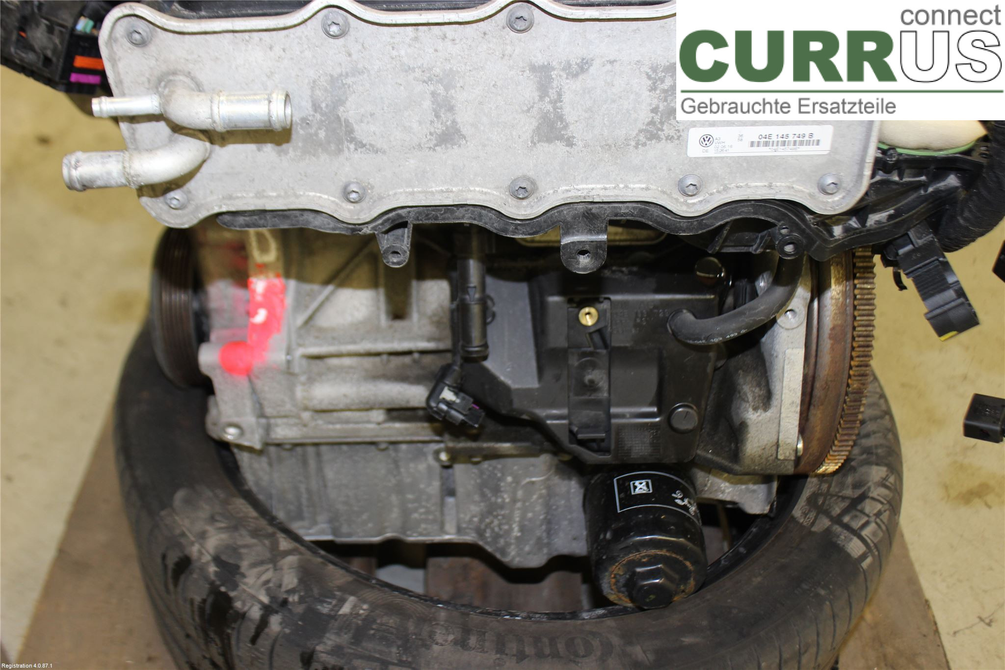 VW GOLF SPORTSVAN 15-20 Motor 04E100098B CYVB