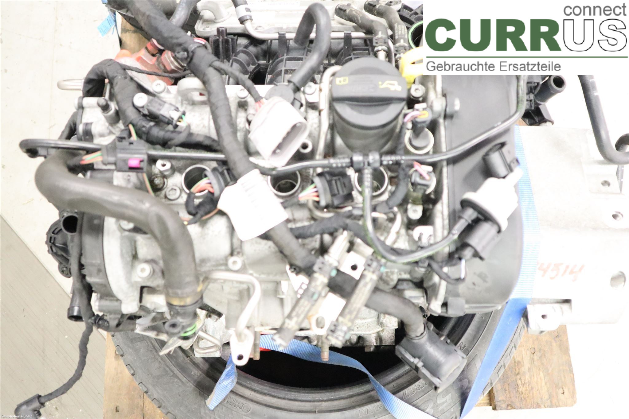 VW GOLF / E-GOLF VII   13-20 Engine 04C100098E CHZC