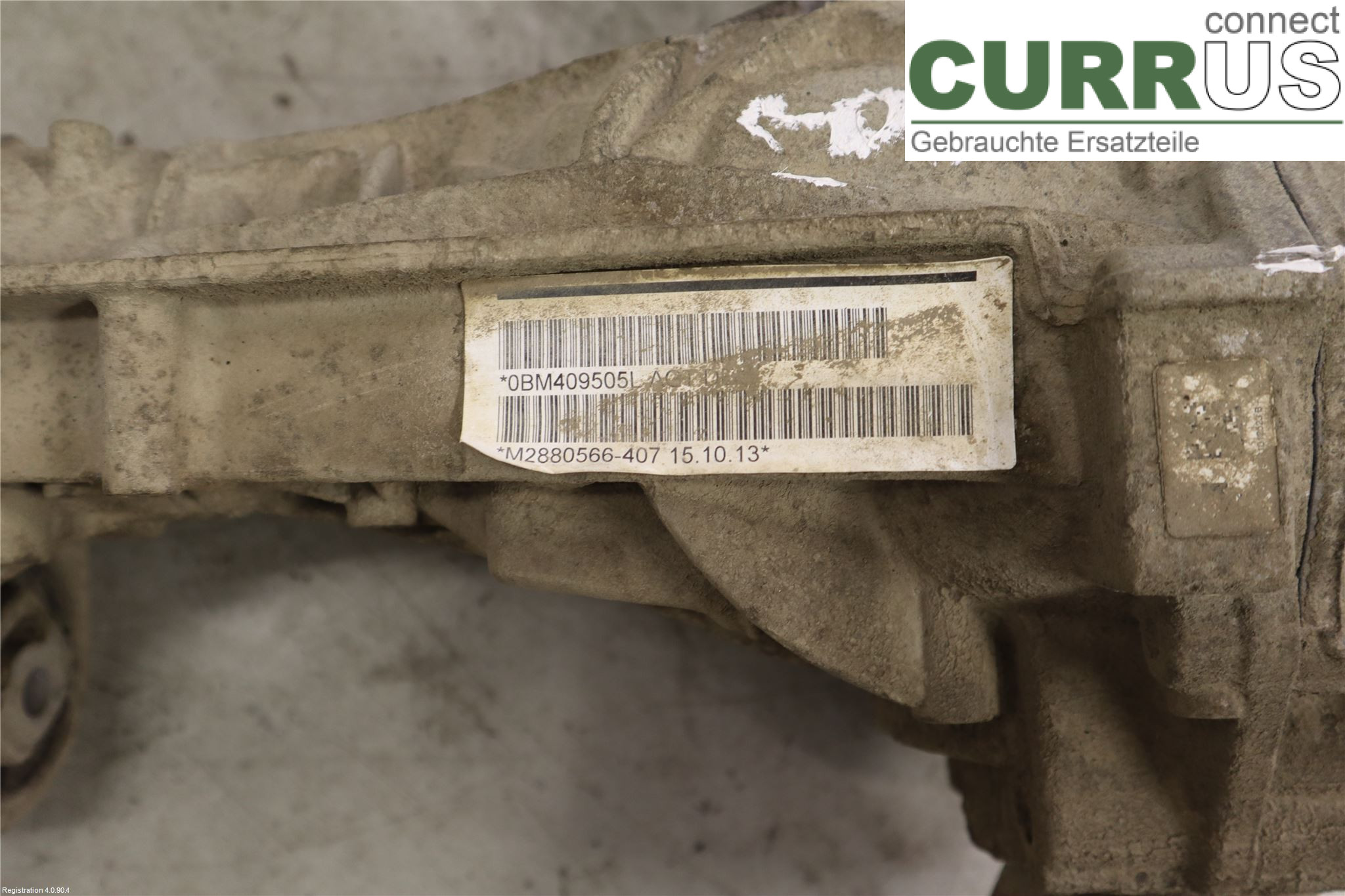 VW TOUAREG 7P  11-18 Differential 0BM409505T CJMA