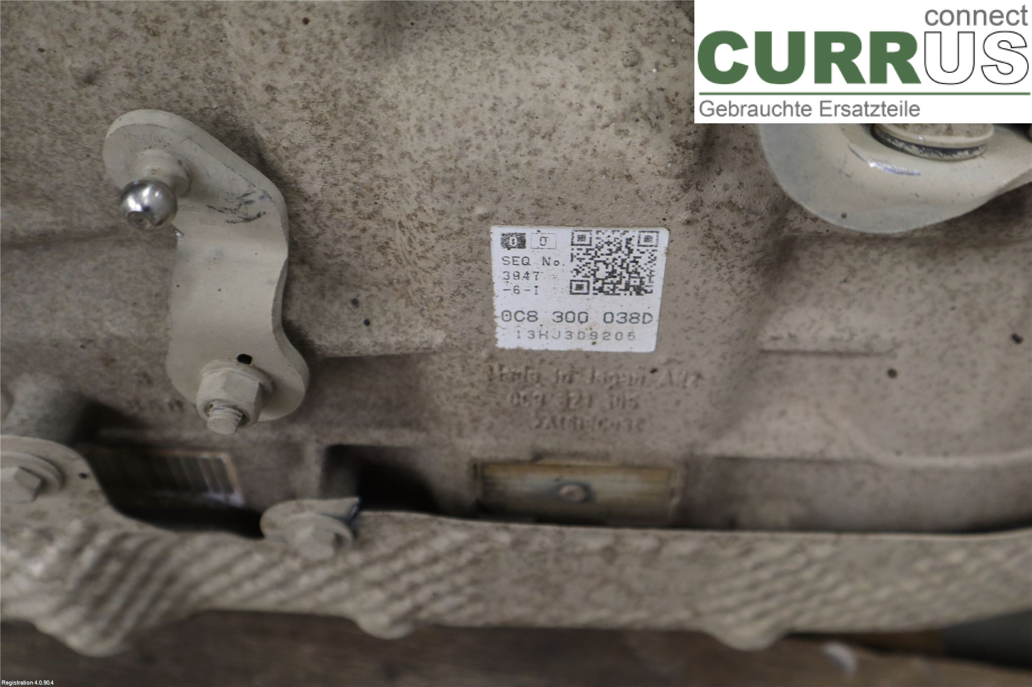 VW TOUAREG 7P  11-18 Gearbox (Automatic) 0C8300038D CJMA