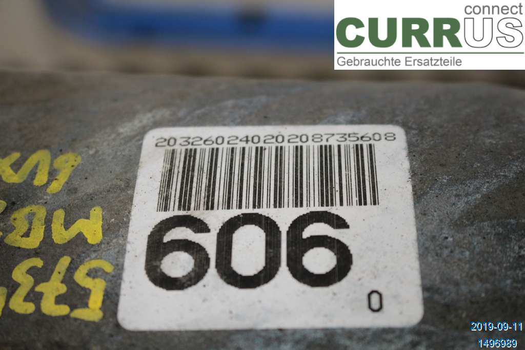 MB C (203)       00-07 Gearbox (6-speed) A2032602402 200 CDI