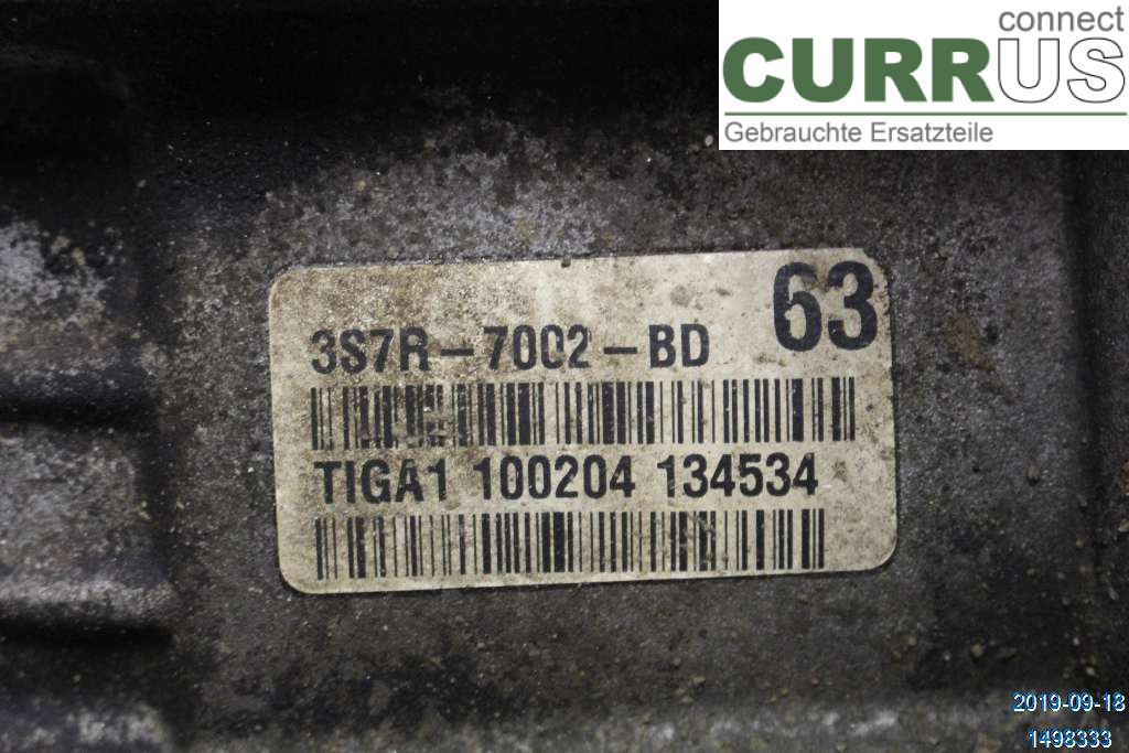FORD MONDEO     01-06 Gearbox (6-speed) 1451097 ST 220 MK2