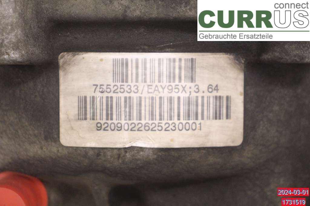 BMW X5 E70    07-13 Differential 31 50 7 612 956 3,0 D