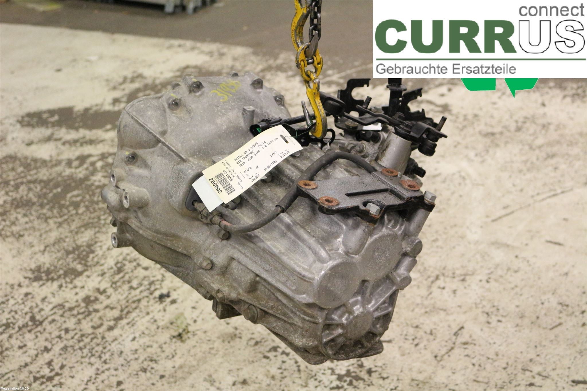 KIA SPORTAGE (JE)  05-10 Boîte 6 vitesses 4300024381 D4EA 2.0 CRDI