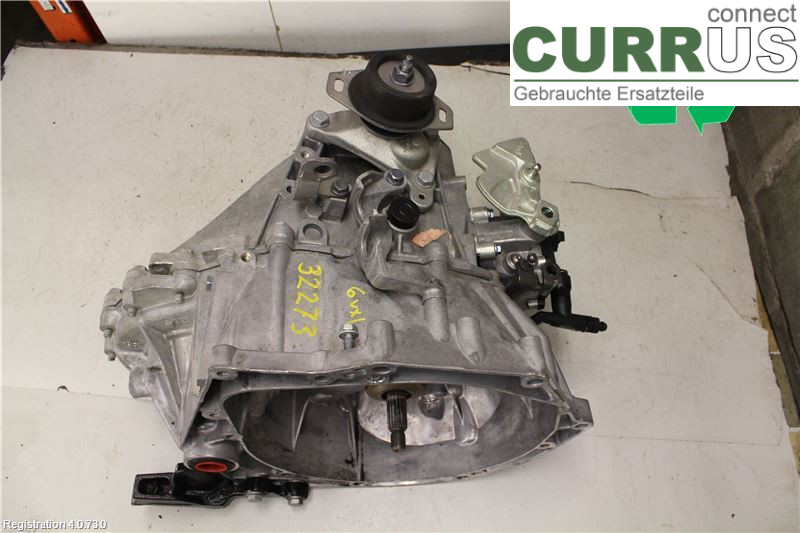 PEUGEOT 308 08-13 Gearbox (6-speed) 1606978280 9HZ 1,6 HDI