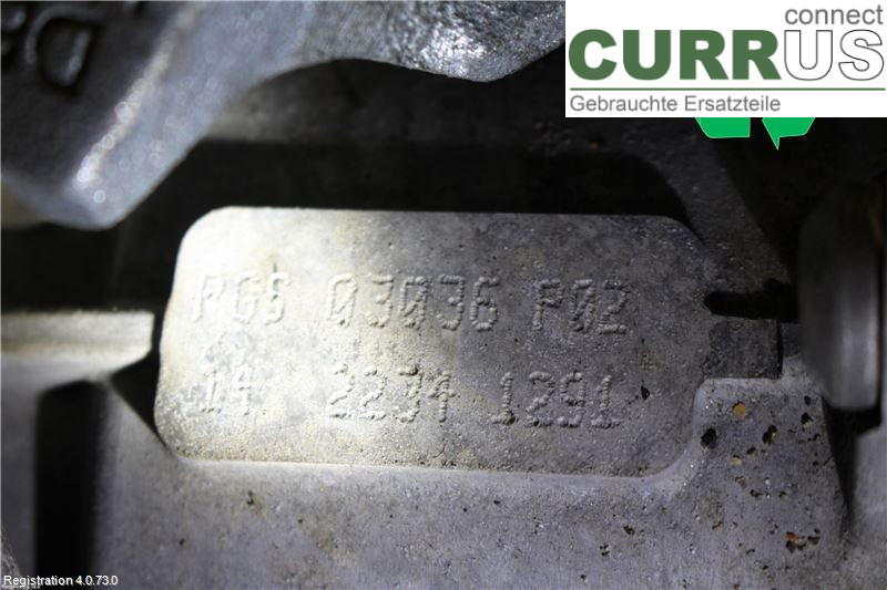 VW GOLF / E-GOLF VII   13-20 Gearbox (6-speed) 02Q300050DX CRLB
